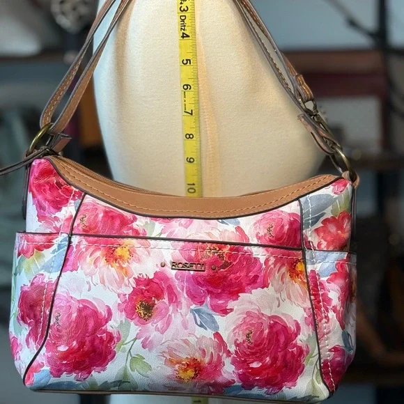 Rosetti | Bags | Rosetti Pink And Cream Floral Shoulder Bag  display picture 1